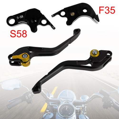 NEW Short Clutch Brake Lever fit for Suzuki GSXR60006-10 GSX-S1000/F 2015 Gold