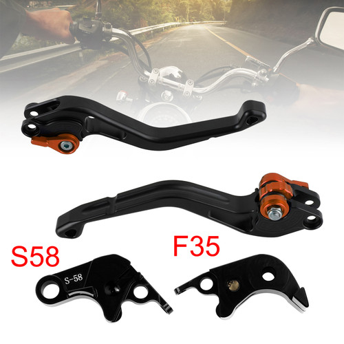 NEW Short Clutch Brake Lever fit for Suzuki GSX-S1000/F 2015 Orange