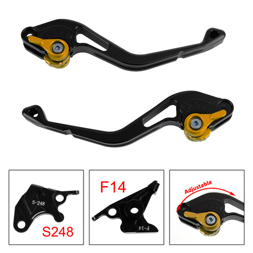 NEW Short Clutch Brake Lever fit for Suzuki GSXR600 750 1000 DL650 GSR600 Gold