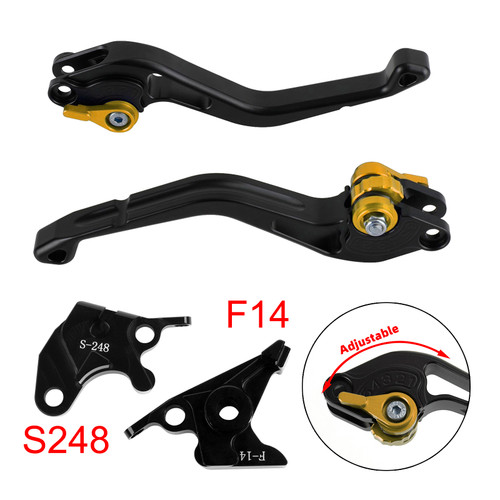 NEW Short Clutch Brake Lever fit for Suzuki GSXR600 750 1000 DL650 GSR600 Gold