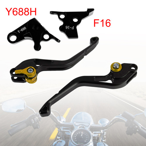 NEW Short Clutch Brake Lever fit for Yamaha FZ6 FAZER XSR 700 900 ABS Gold