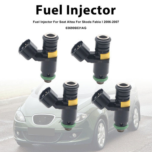 4Pcs Fuel Injector For Seat Altea For Skoda Fabia I 2006-2007 036906031AG