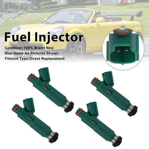 4Pcs Fuel Injector For Toyota Celica 2000-05 Corolla 2000-2004 23250-22040