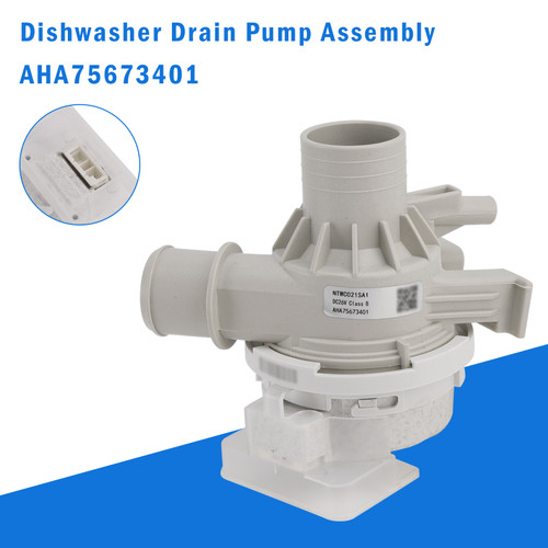 AHA75673401 WT7100C WT7800CV Dishwasher Drain Pump Assembly For LG Motor DC26V