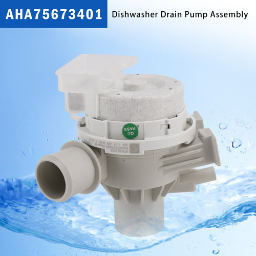 AHA75673401 WT7100C WT7800CV Dishwasher Drain Pump Assembly For LG Motor DC26V