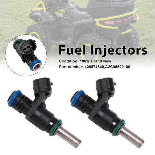 2PC 420874840 Fuel Injectors A2C95620100 For CAN-AM Defender Outlander