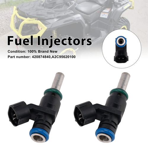 2PC 420874840 Fuel Injectors A2C95620100 For CAN-AM Defender Outlander