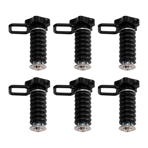 6X Tie Down Anchors Flexible Loop Lock & Ride For Polaris Rzr Sportsman 13-25