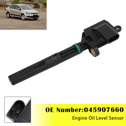 Engine Oil Level Sensor 045907660 For Seat Ibiza Iv Skoda Fabia I VW Polo 1.2