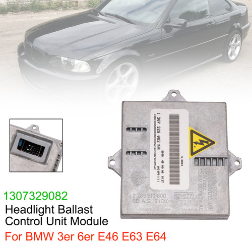 Headlight Ballast Control Unit Module 1307329082 For BMW 3er 6er E46 E63 E64