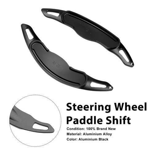 Steering Wheel Paddle Shifter For Mini F54 F55 F56 F57 Aluminium Black
