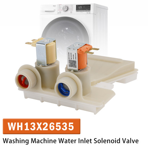 WH13X26535 For GE Washing Machine Water Inlet Solenoid Valve