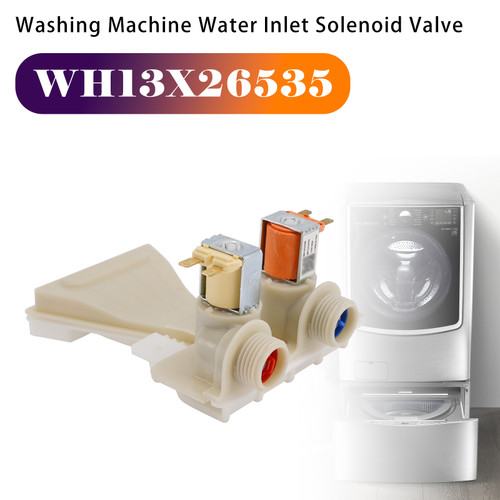 WH13X26535 For GE Washing Machine Water Inlet Solenoid Valve