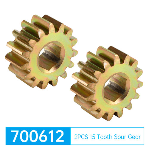 2PCS 700612 15 Tooth Spur Gear 10 DP/20 PA for Lippert RV Slide Out Systems