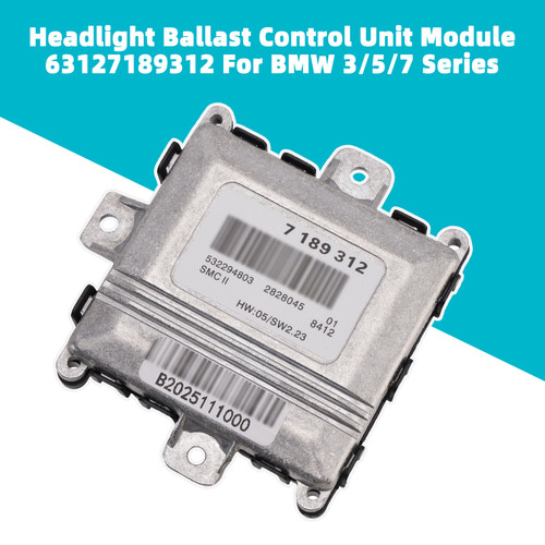 Headlight Ballast Control Unit Module 63127189312 For BMW 3/5/7 Series