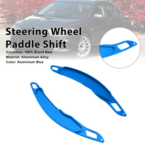 Steering Wheel Paddle Shifter For Mitsubishi ASX 2013-15 Aluminium Blue