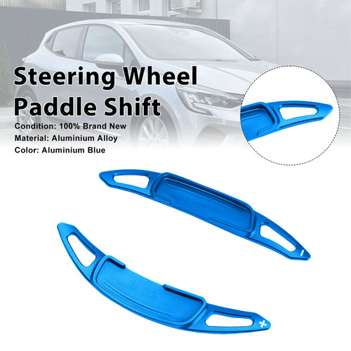 Steering Wheel Paddle Shifter For Renault Arkana 2021-24 Aluminium Blue