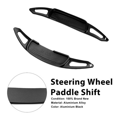 Steering Wheel Paddle Shifter For Renault Arkana 2021-24 Aluminium Black