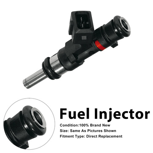 1Pcs Fuel Injector For Porsche 911 997 3.6 GT2 RS 2010-2011 0280158123