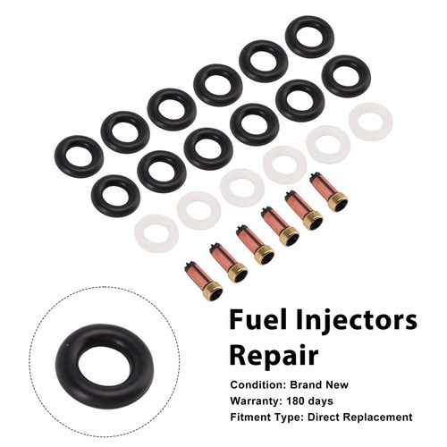 Fuel Injector Seal O-Ring 0280156014 Fit Mercedes-Benz C240 C320 V6 2002-2005