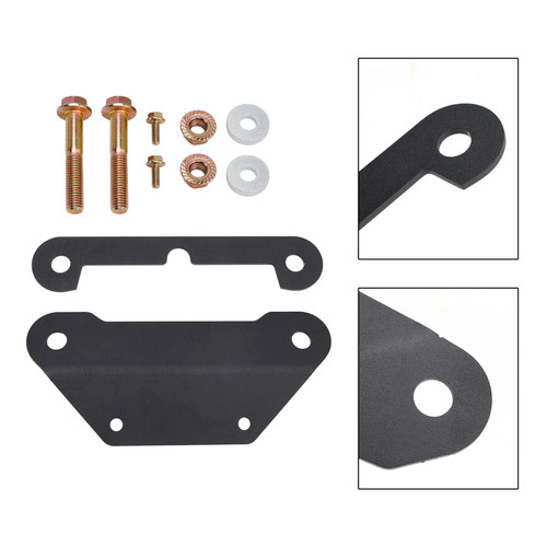 Front Shock Mount Braces Plate Kit Reinforcement Brackets For Kawasaki Krx 1000