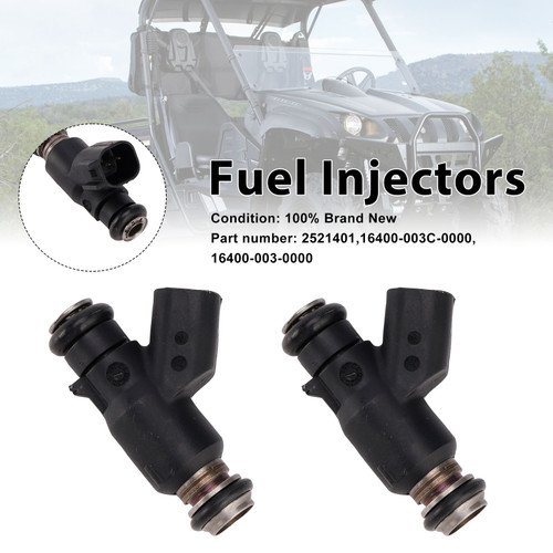 2PC 28101823 Fuel Injectors 16400-003-0000 For HiSUN EFI 400 UTV