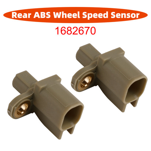 2PC Rear Left&Right ABS Wheel Speed Sensor for Ford Kuga 2.0D 2012 on 1682670