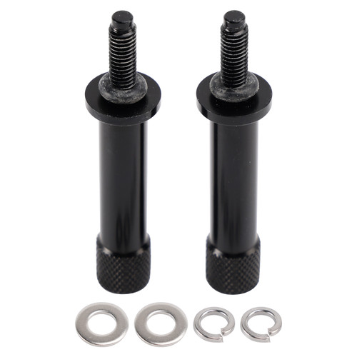 Quick Release Seat Bolts Black For Bonneville & T100 Thruxton 900 Scrambler 900
