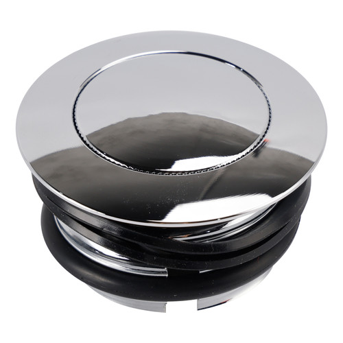 Chrome Pop-Up Gas Cap Vented For Softail Dyna Road King Sportster XL 1982-2019