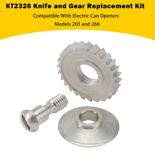 KT2326 Replacement Knife And Gear Kits For 203 And 266 Electric Can Openers