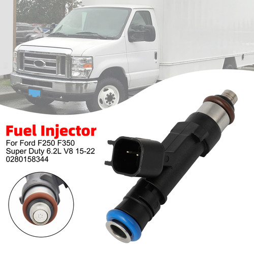 1Pcs Fuel Injector For Ford F250 F350 Super Duty 6.2L V8 15-22 0280158344