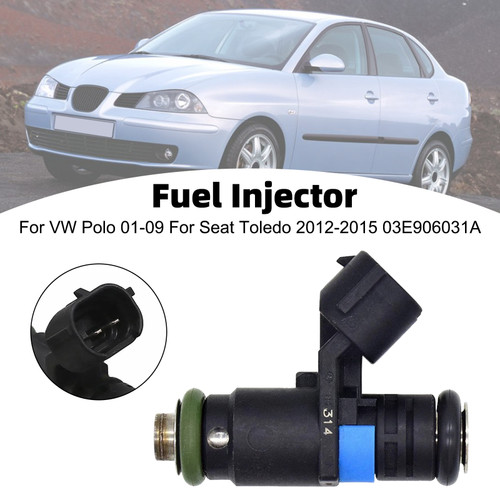 1Pcs Fuel Injector For VW Polo 01-09 For Seat Toledo 2012-2015 03E906031A