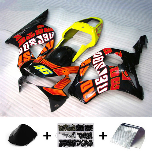 Injection Fairing Kit Bodywork Plastic ABS For Honda CBR954 2002-2003