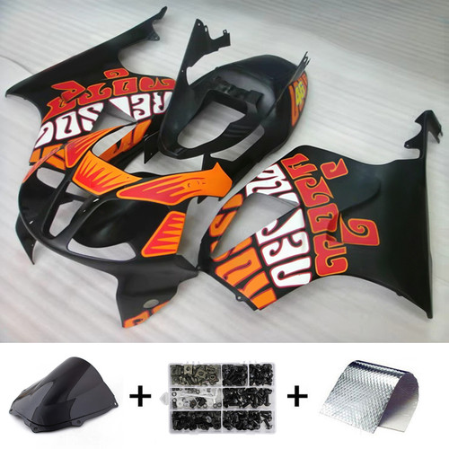 Injection Fairing Kit Bodywork Plastic ABS For Honda VTR1000 RC51 2000-2006