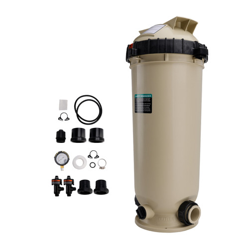 EC-160316 Cartridge Pool Filter Pump 100 GPM For Pentair Clean&Clear CC100 Pool