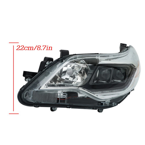 Left+Right Xenon/HID Head Light 8118507130 8114507130 For Toyota Avalon 13-2015