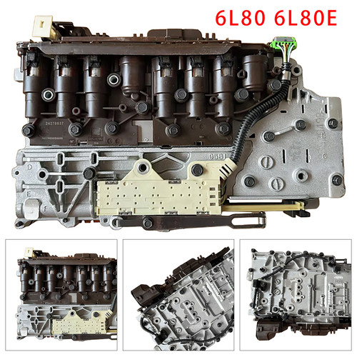 6L80 6L80E Valve Body+Transmission Control Module &Solenoid For Sierra 1500 Flat