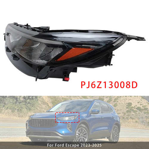 Left LED Headlight Assembly PJ6Z13008D For Ford Escape 2023-2025