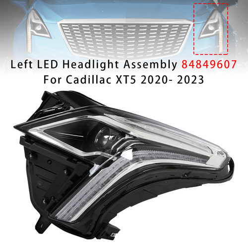 Left LED Headlight Assembly 84849607 For Cadillac XT5 2020-2023