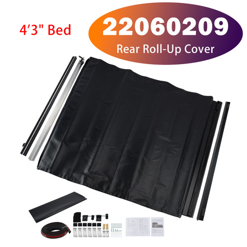 Rear Roll-Up Cover 22060209 for Hyundai Santa Cruz 2022-2026 4'3" Bed