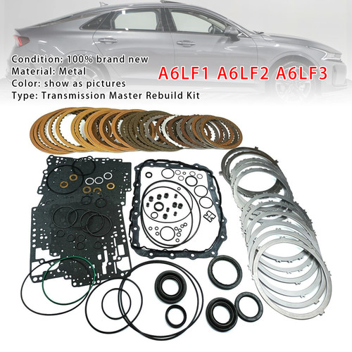 A6LF1 A6LF2 A6LF3 Transmission Master Rebuild Overhaul Kit For Hyundai Kia