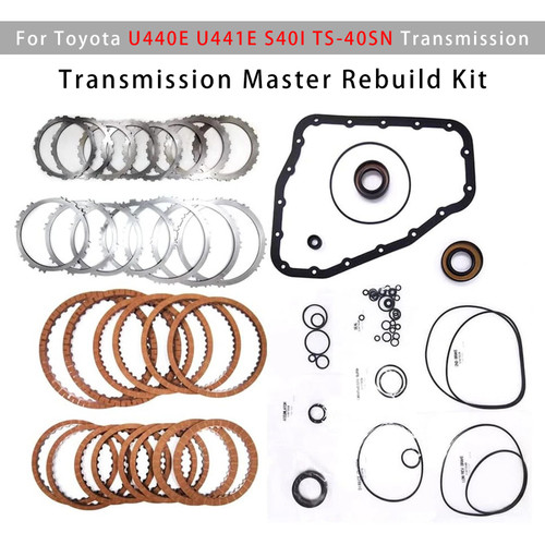 U440E S40I TS-40SN Transmission Rebuild Master Kit Seal Fits For Toyota