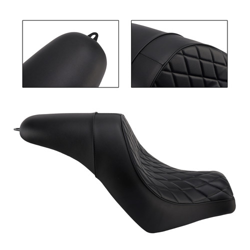 Front Raider Seat Driver Cushion Pu Fit Black For Kawasaki Vulcan S En650 15-25