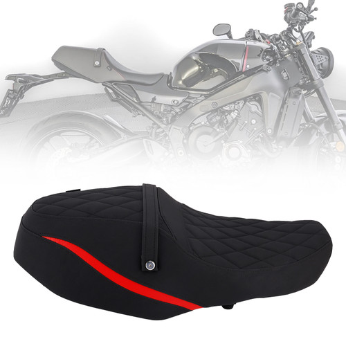 Front Raider Seat Driver Cushion Pu Fit Red For Yamaha Xsr900 Xsr 900 22-25