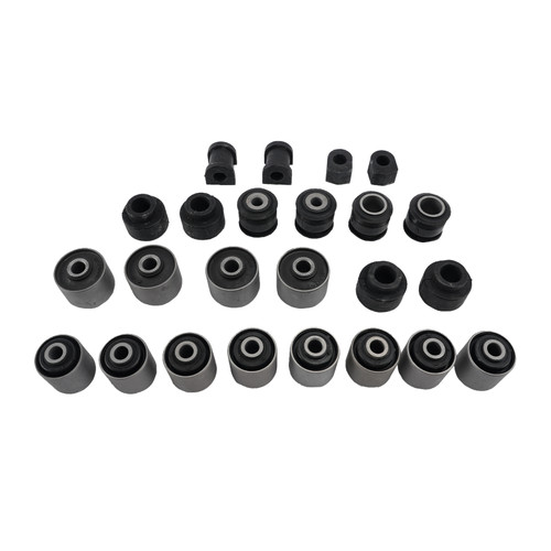 24PCS Full Suspension Arm Bush Kit For Nissan Patrol GQ Y60 GU Y61 1988-2000