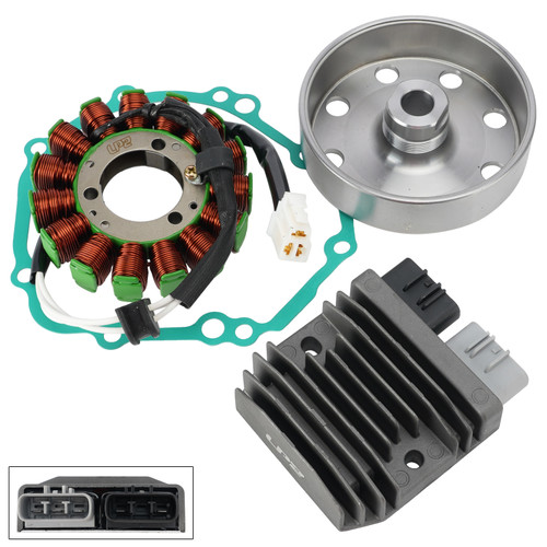 Flywheel Rotor Stator Regulator Gasket Kit For Suzuki GSXS1000 GSX-S 1000 22-26