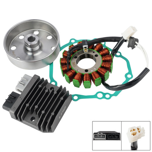 Flywheel Rotor Stator Regulator Gasket Kit For Suzuki GSXS1000 GSX-S 1000 15-21