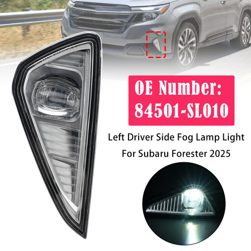 Left & Right Fog Lamp Light 84501-SL010 84501-SL000 For Subaru Forester 2025