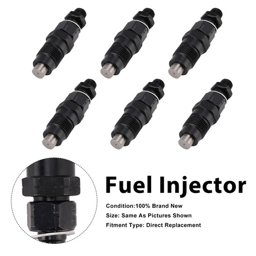6Pcs Fuel Injector For Toyota LandCruiser J70 90-07 J100 1998-07 FYE454163