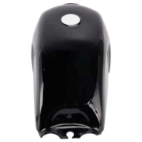 Vintage Cafe Racer Fuel Gas Tank Black Motorcycle Retro Classic Scrambler